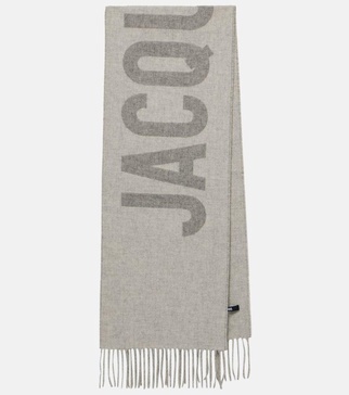 The Jacquemus virgin wool scarf