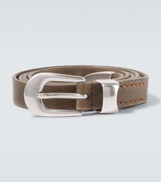 Leather belt