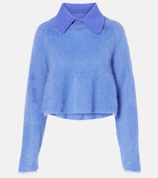 Mohair-blend sweater