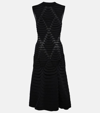 Cutout midi dress