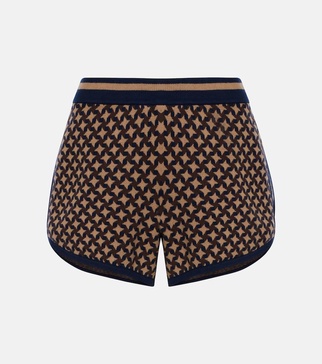 Interstella Pierre jacquard shorts