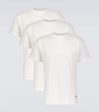 Pack of three cotton T-shirts