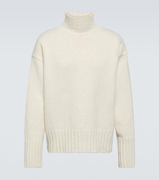 Wool and silk sweater