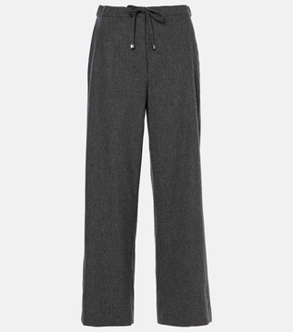 Florida wool straight pants