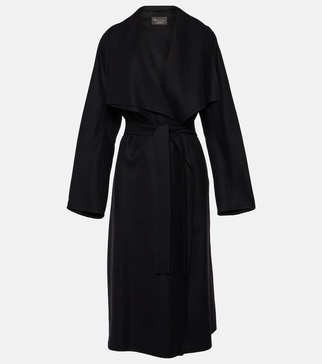 Ramon cashmere and silk coat