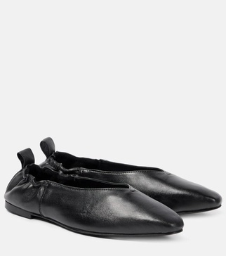 Brie leather ballet flats 