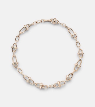 Iconica 18kt rose gold chain necklace