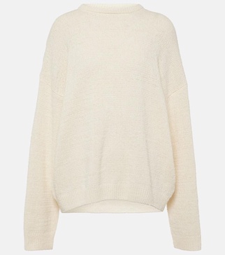 Cotton-blend sweater