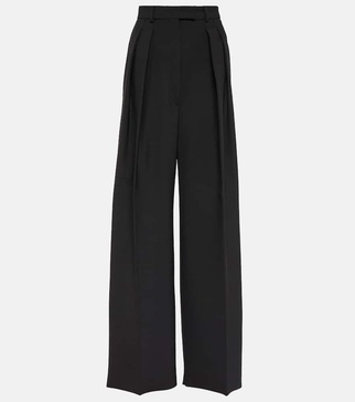 Gessati wide-leg wool pants 