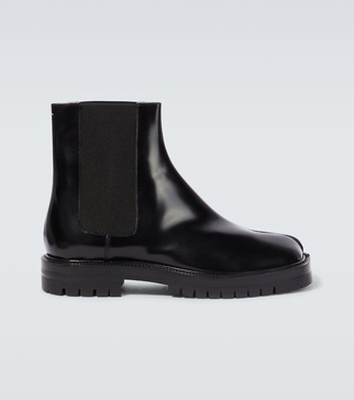 Tabi leather Chelsea boots