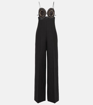 Broderie anglaise jumpsuit