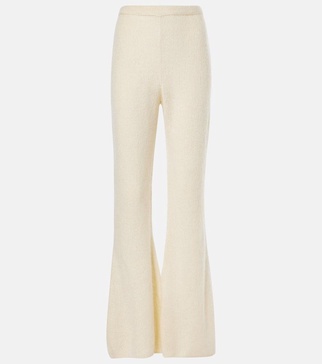 Gregori cashmere flared pants