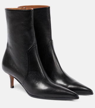 Ashley 65 leather ankle boots