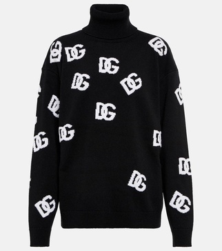 DG virgin wool turtleneck sweater