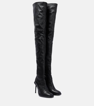 Adna over-the-knee leather boots