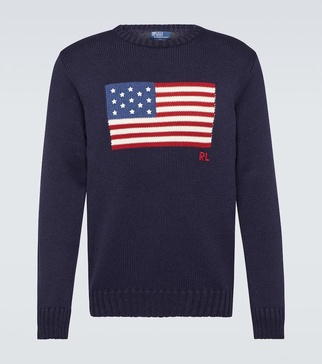 American Flag Sweater