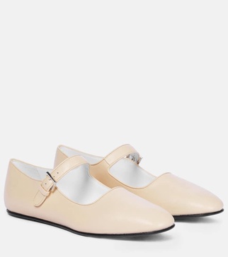 Ava leather ballet flats