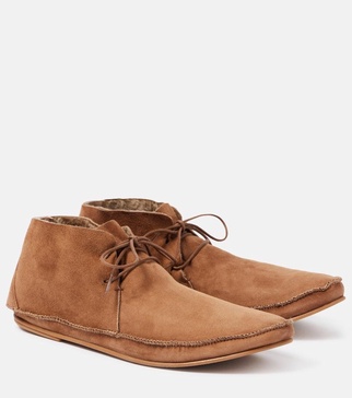 Tyler shearling-lined suede moccasins