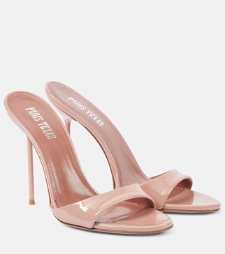 Lidia 105 patent leather mules