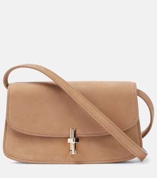 E/W Sofia leather shoulder bag