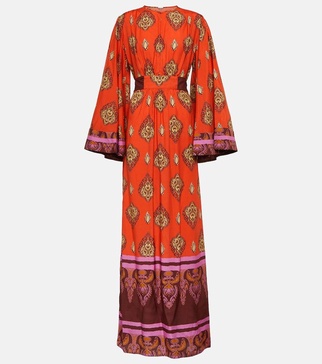 Printed kaftan