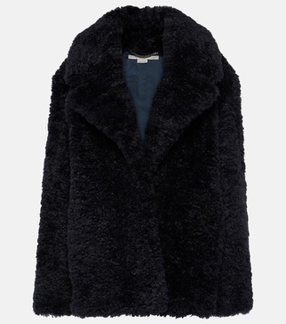 Faux fur jacket