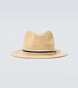 Argentina crochet raffia Panama hat