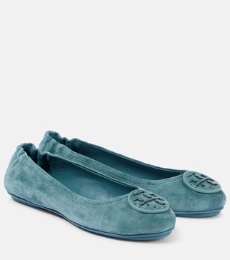 Minnie suede ballet flats