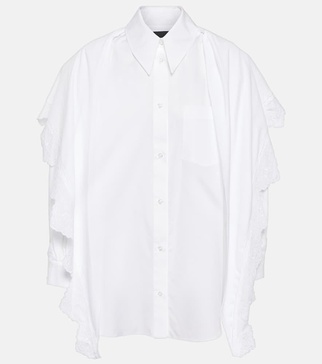 Embroidered cotton shirt