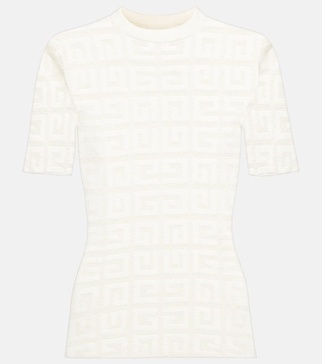 4G jacquard T-shirt