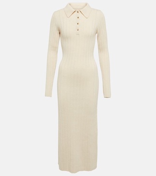 Hans ribbed-knit cashmere maxi dress