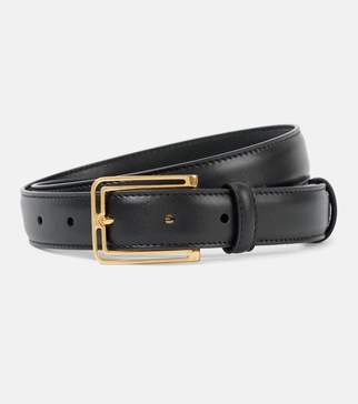 Frame leather belt