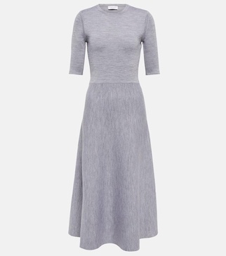 Seymore wool, cashmere and silk dress