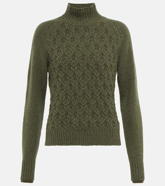 Cashmere turtleneck sweater