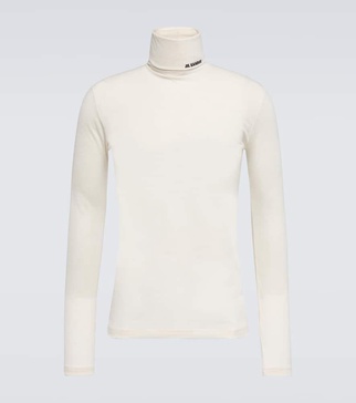 Logo turtleneck sweater