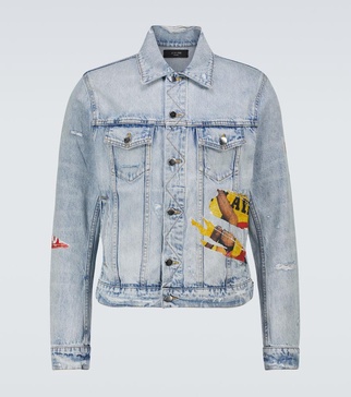 Playboy denim trucker jacket