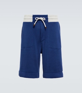 Cotton Bermuda shorts