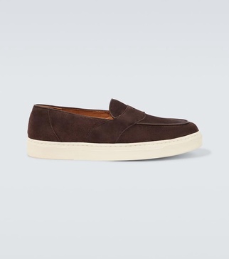 Joey II suede penny loafers