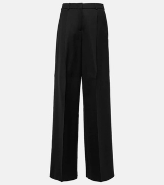 Zirlo cotton-blend wide-leg pants