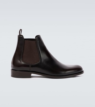 Leather Chelsea boots