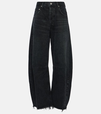 Horseshoe wide-leg jeans