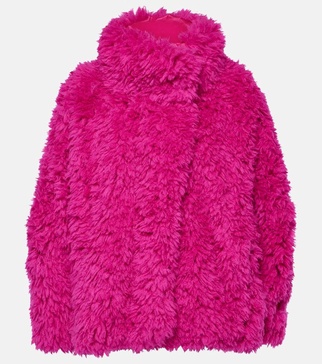 Woolly faux fur jacket