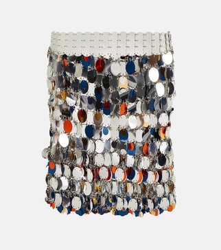 Embellished miniskirt