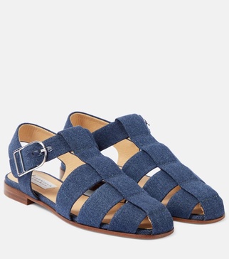 Lynn denim sandals 