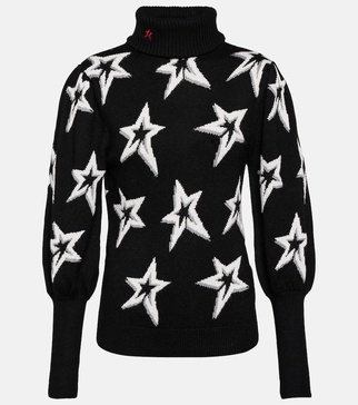 Star Dust wool turtleneck sweater