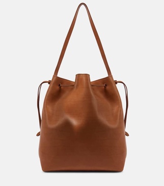 Belvedere leather tote bag