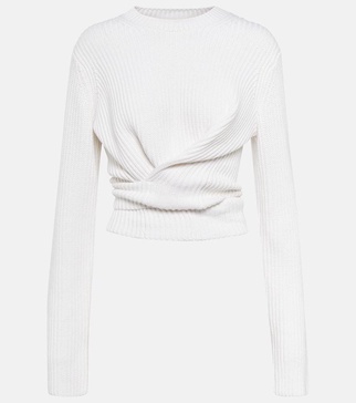 White Label cotton and cashmere sweater