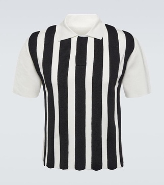 Le Polo Maille Ola striped polo shirt