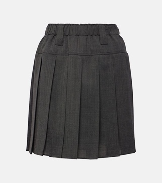 Pleated tennis skirt