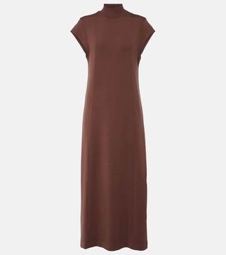 Taunton jersey midi dress